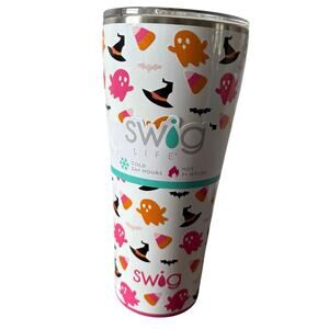Swig Life Halloween Hey Boo Glow in The Dark Stainless Steel Tumbler 32 oz NWT